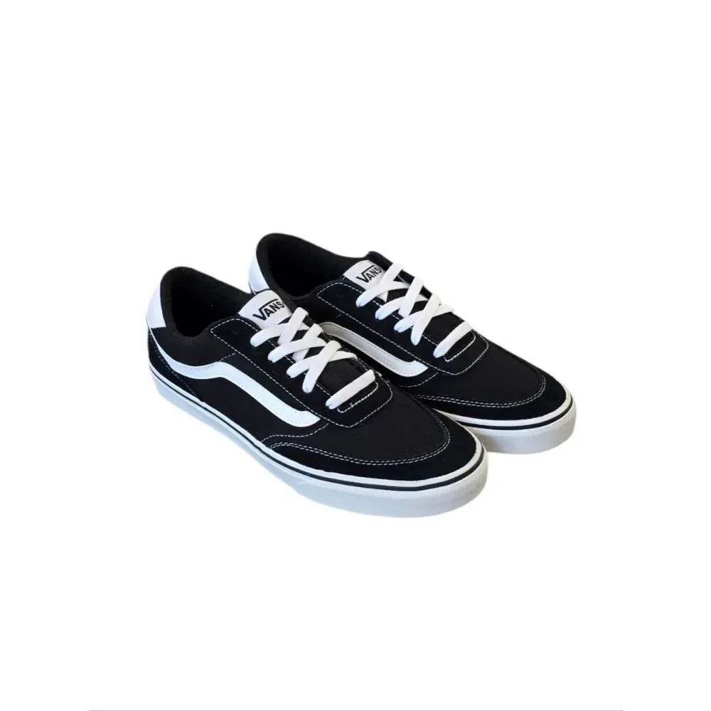 Vans Men's Brooklyn LS Low Top Sneaker Size 10.5